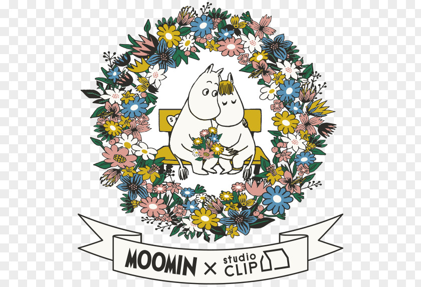 Moomin Stinky Moomins Floral Design Art PNG