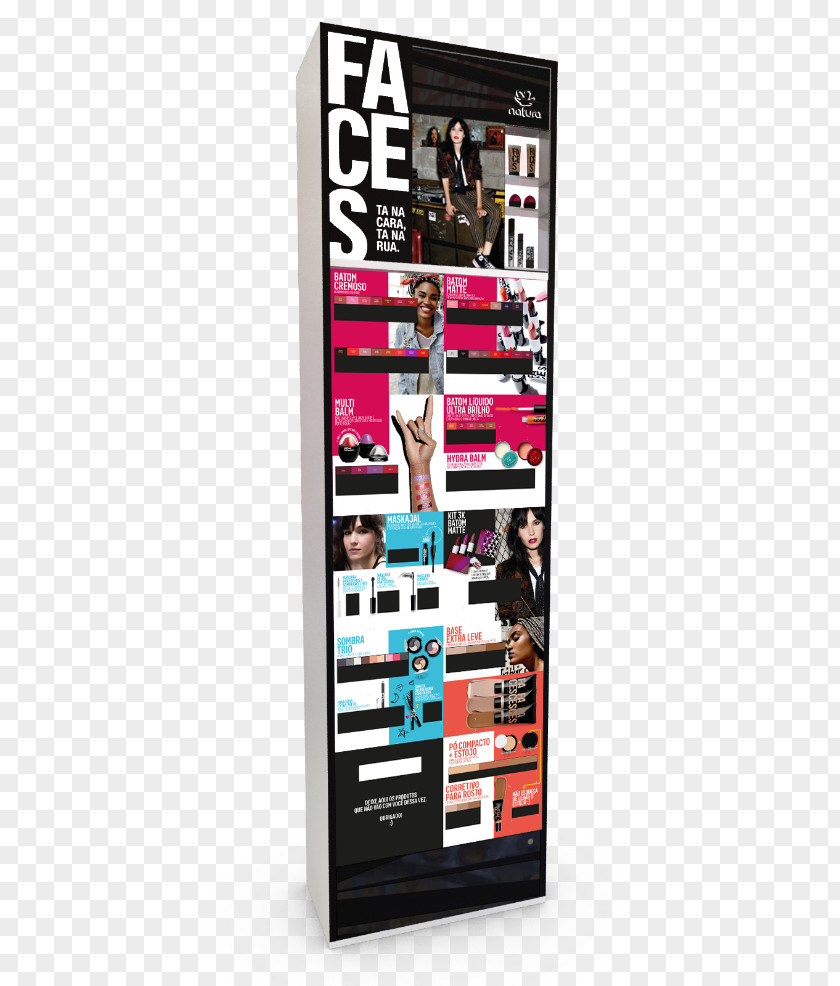 Promotoras Display Advertising Multimedia Shelf PNG