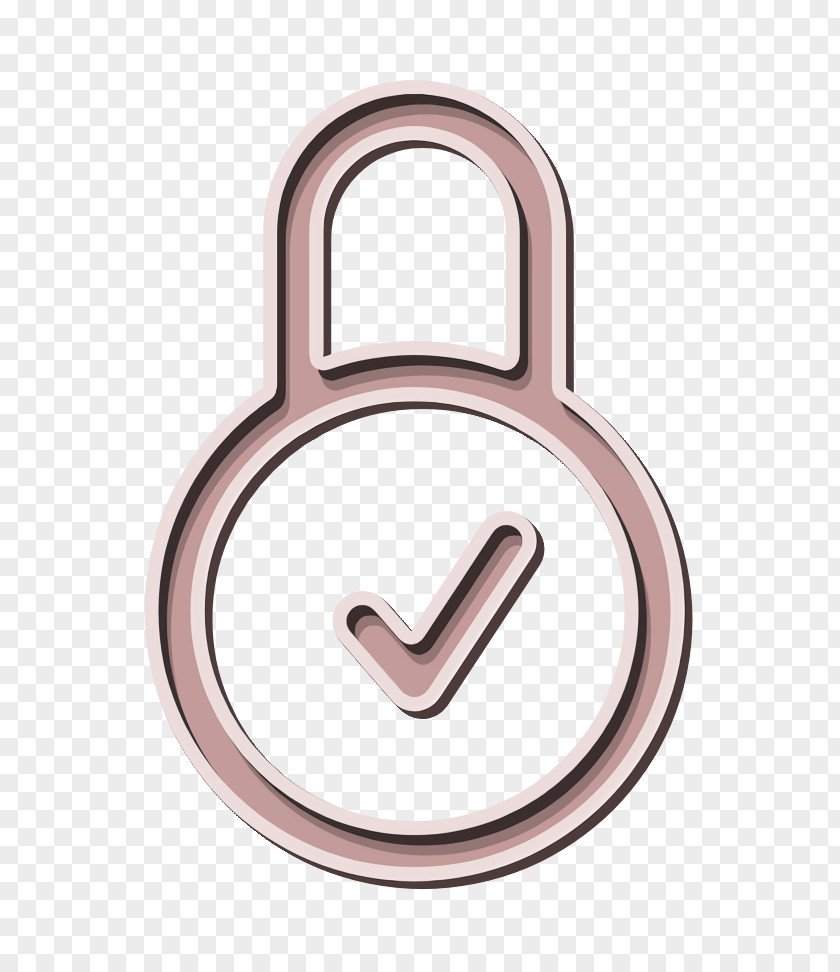 Brass Hardware Accessory Lock Icon PNG