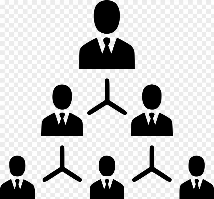 Business Organizational Chart Hierarchical Organization Structure PNG