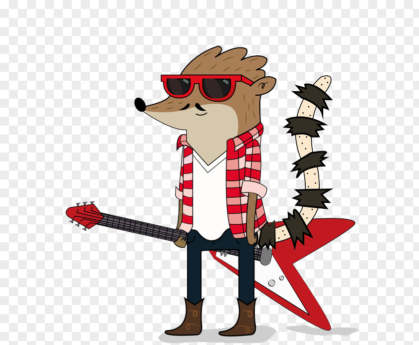 Cartoon Guitar Mordecai Rigby DeviantArt YouTube PNG