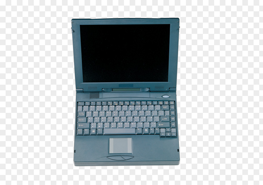 FIG Flat Color Blue Laptop Digital Netbook MacBook Pro Computer Hardware Personal PNG