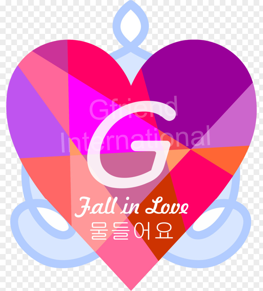 Gfriend Logo Fall In Love GFriend Valentine's Day Clip Art PNG