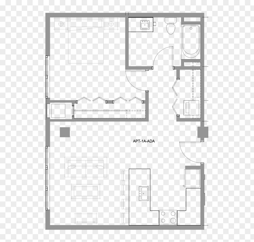 Park Plan House Apartment Bathroom Floor PNG