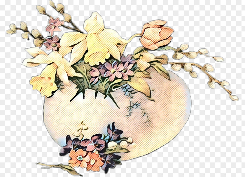 Petal Magnolia Easter Egg Background PNG