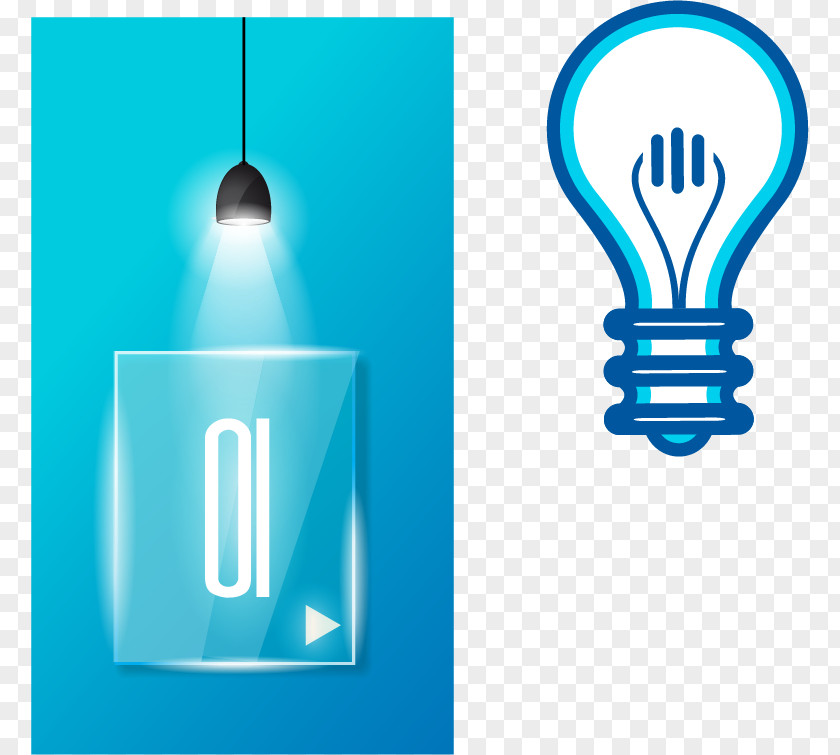 Ppt Lamp Bulb Vector Material Incandescent Light PNG