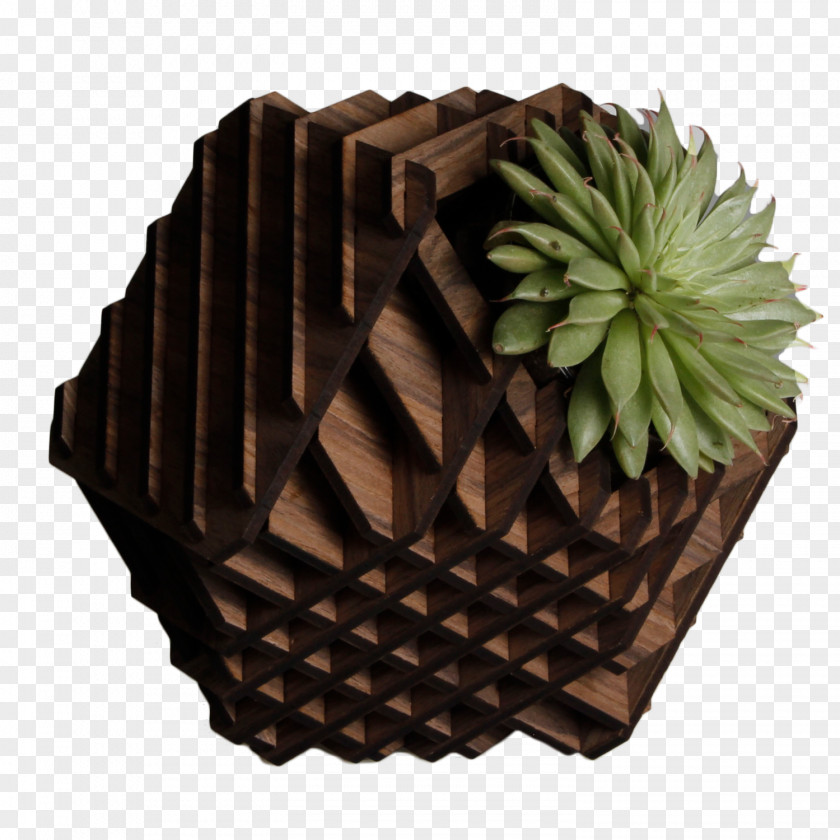 Wood Flowerpot Ocume Cutting Medium-density Fibreboard PNG