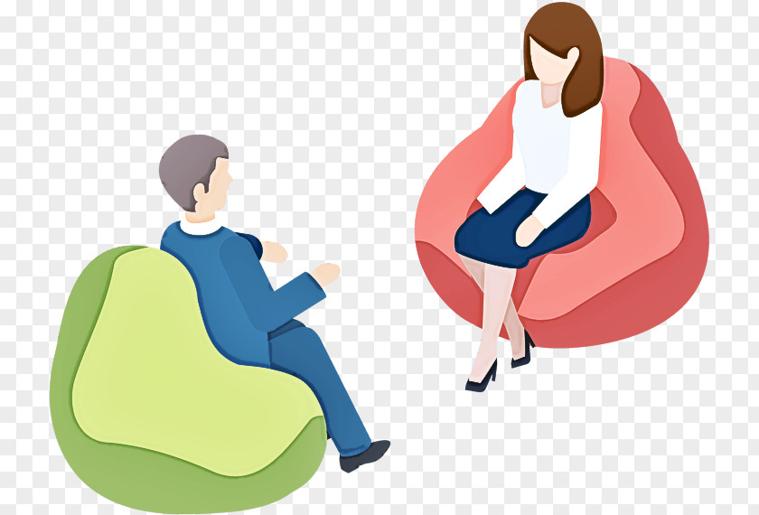 Cartoon Sitting Furniture Chair Animation PNG
