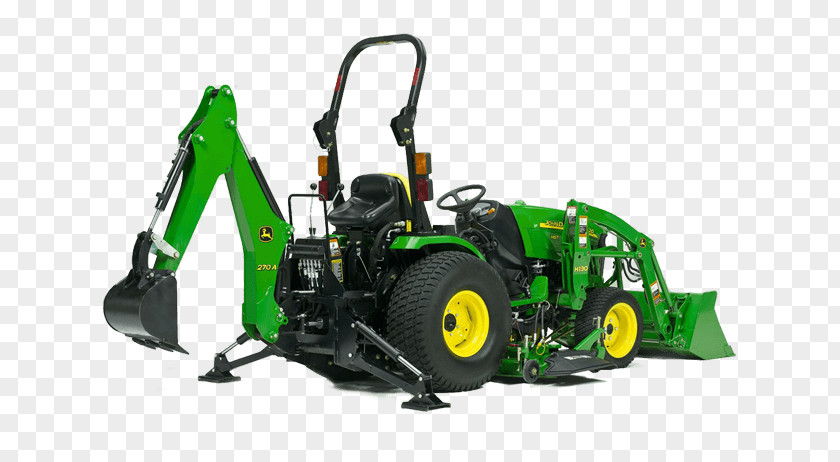 Excavator Compact Machine Tractor PNG