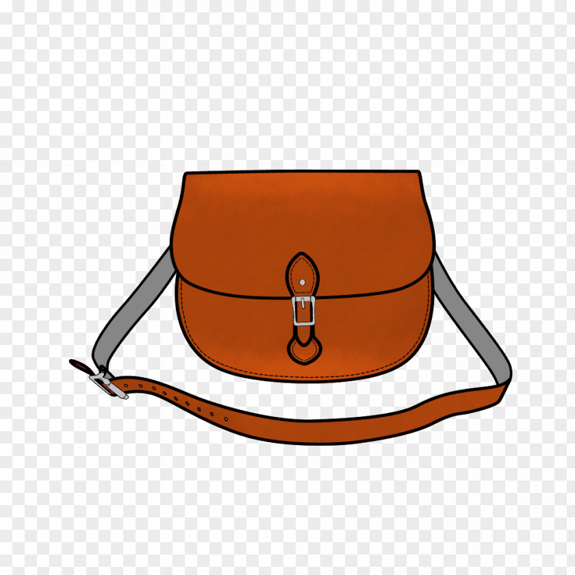 Leather Strap Handbag Messenger Bags Clip Art PNG