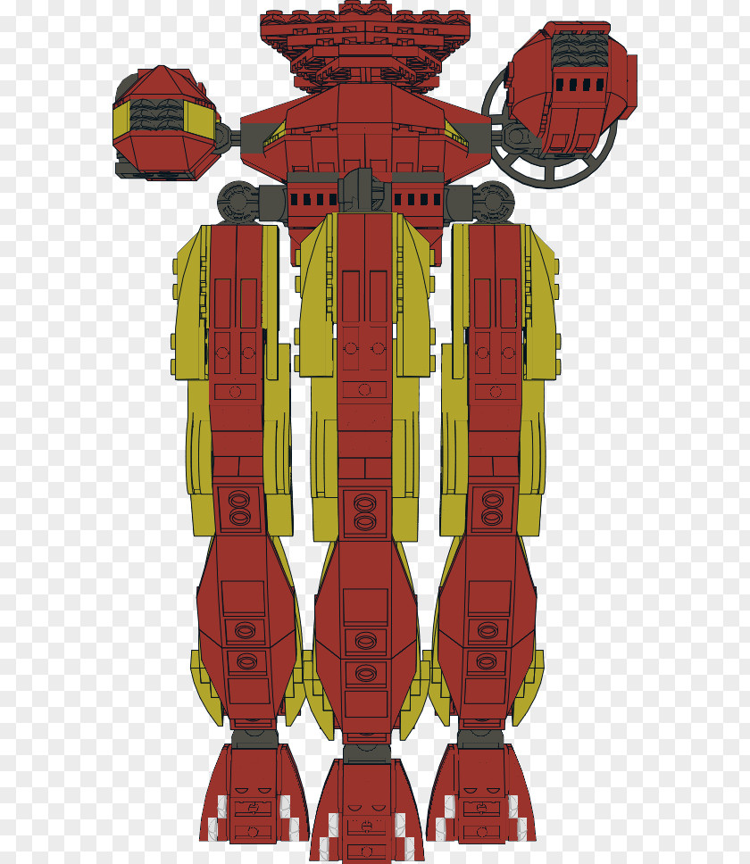 Red Queen Mecha Animated Cartoon Illustration Robot PNG