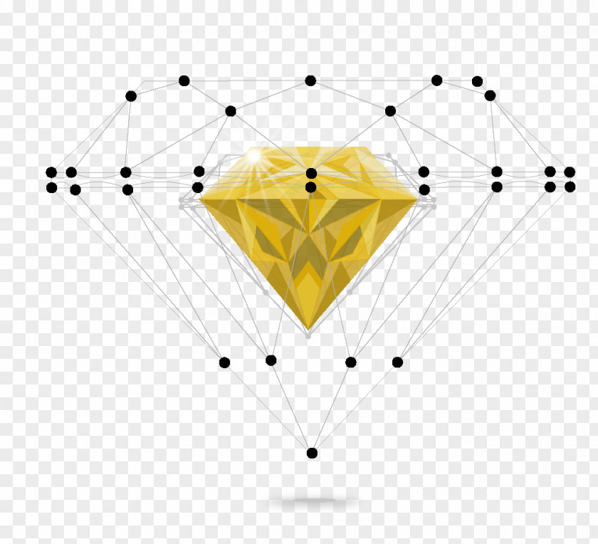 Diamond Euclidean Vector Jewellery Three-dimensional Space Gemology PNG