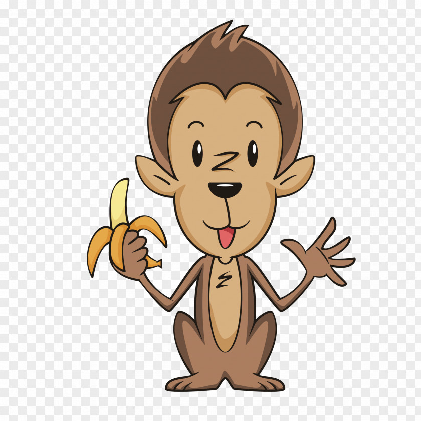 Monkey Drawing Cartoon Animaatio PNG