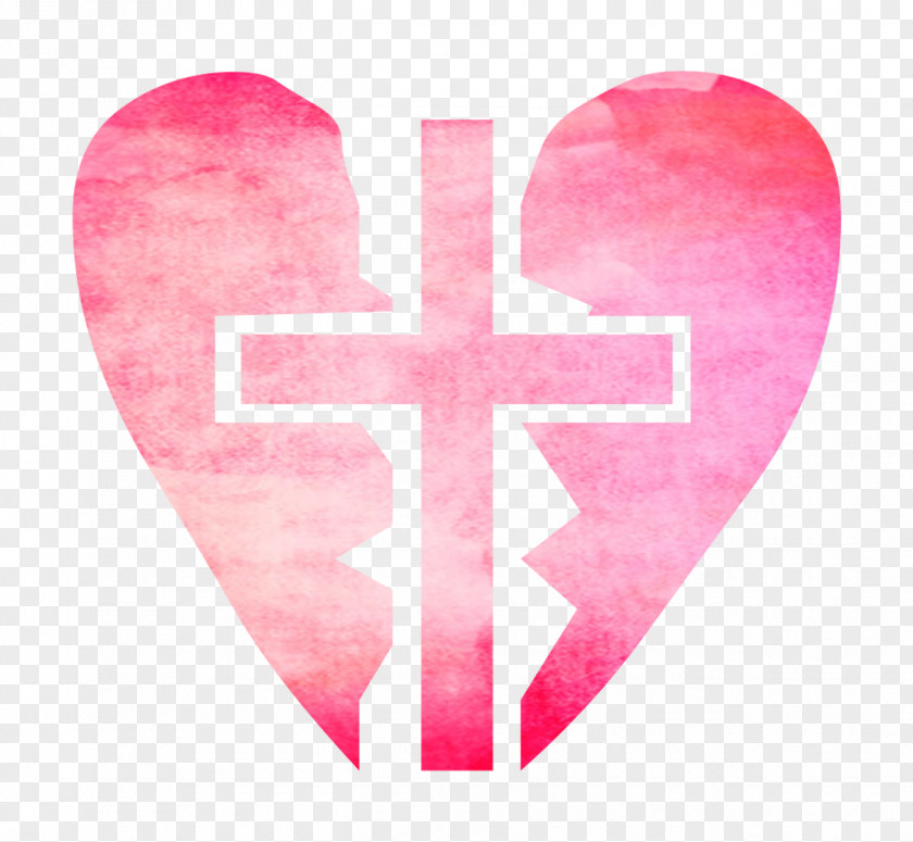 Pink M Heart M-095 RTV PNG