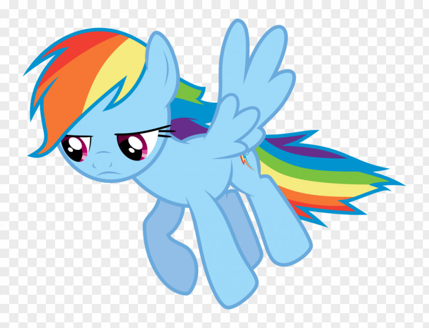 Rainbow Pony Dash Drawing PNG