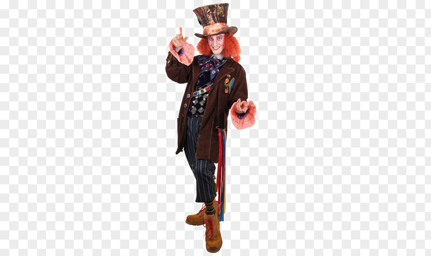 Through The Looking-glass. Mad Hatter Halloween Costume Party PNG