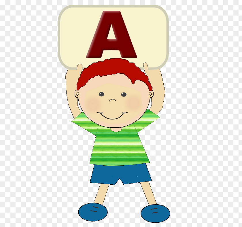 Child Placard Alphabet Drawing PNG