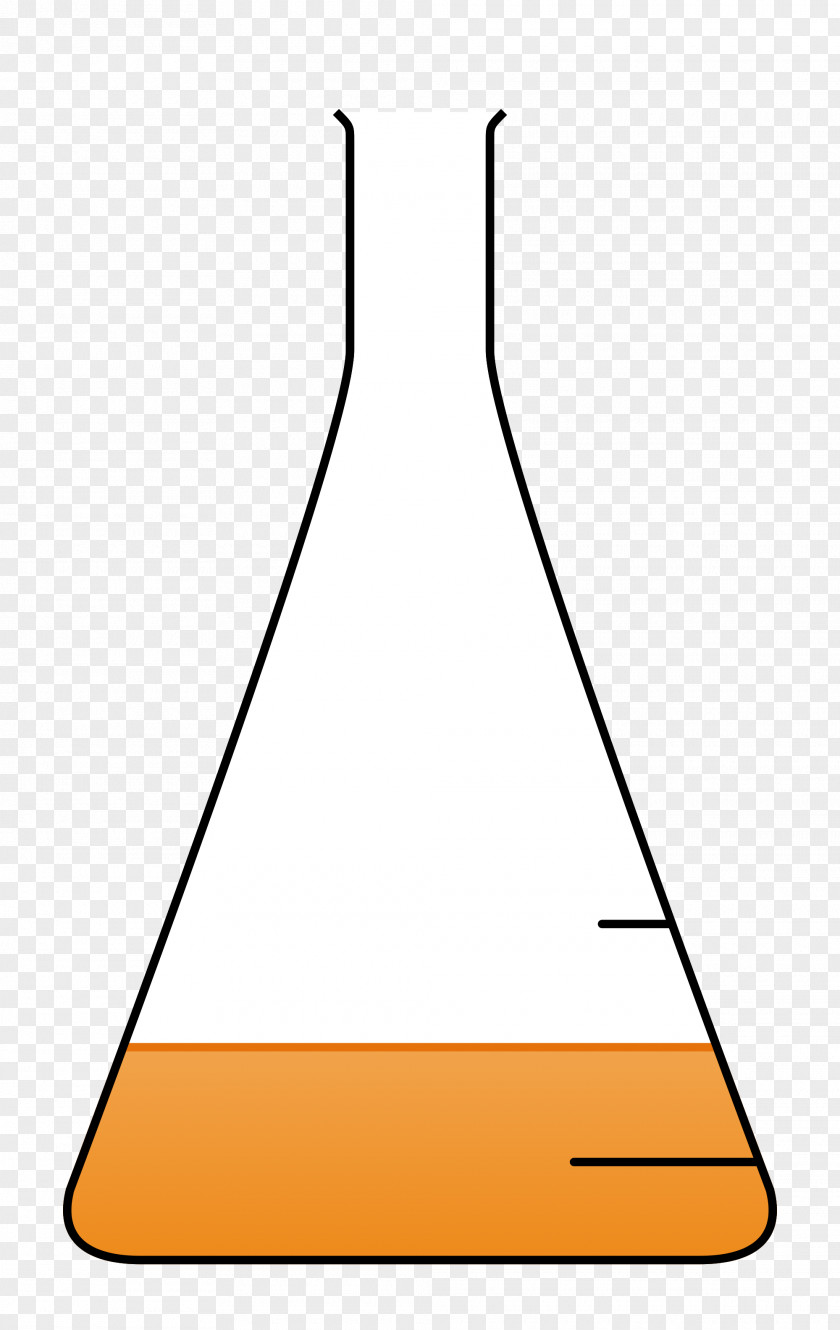 Flask Erlenmeyer Laboratory Flasks Cone Chemistry PNG