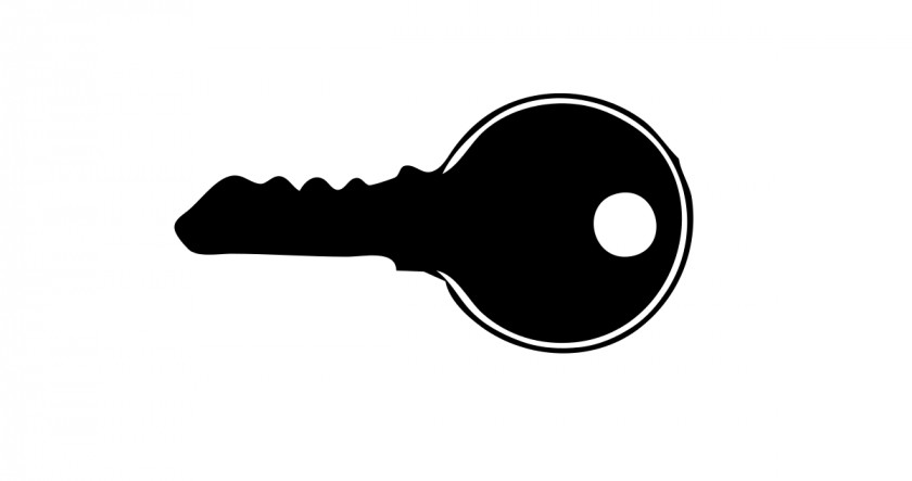 Key Images Logo White Black Font PNG