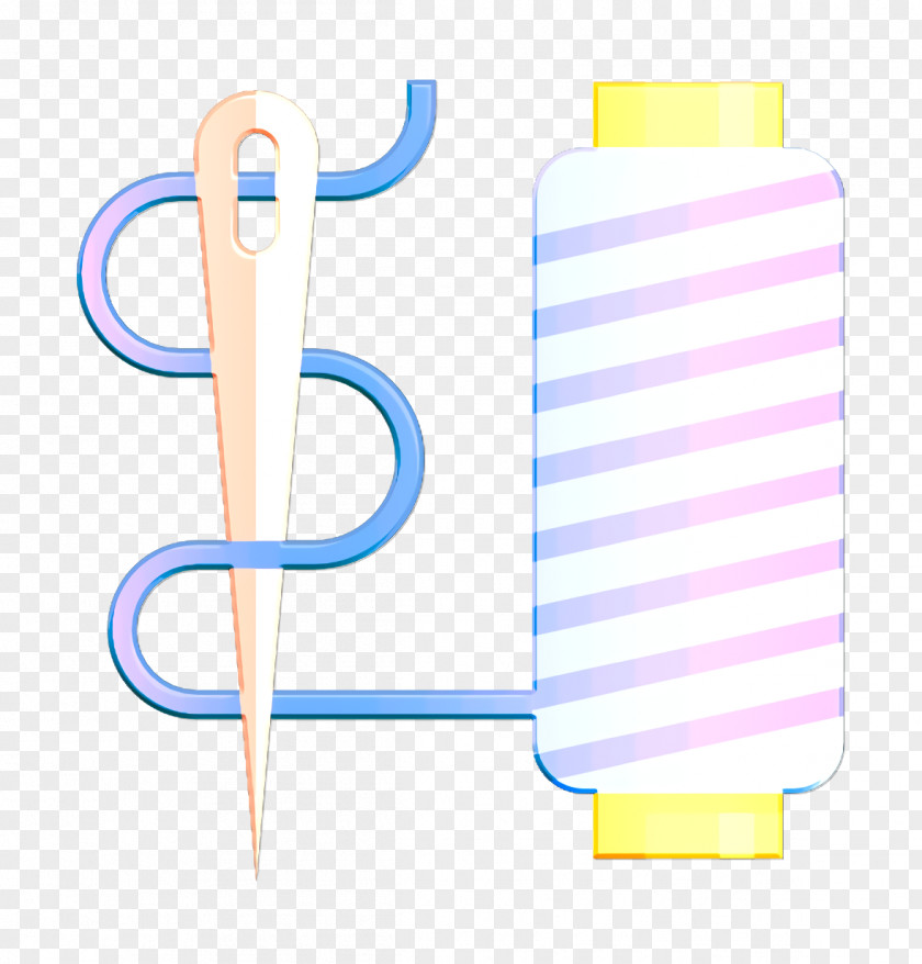 Sewing Elements Icon Needle Handcraft PNG