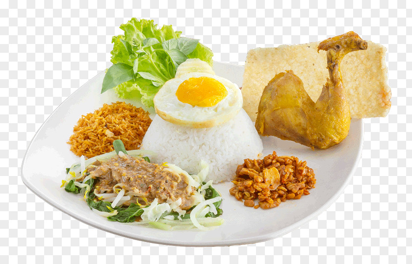 Breakfast Cooked Rice Pecel Indonesian Cuisine Nasi Goreng PNG