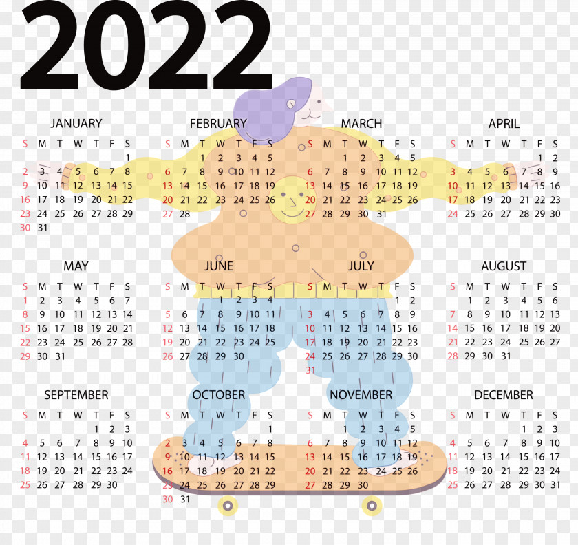 Calendar System Calendar Year Annual Calendar 2022 Calendar PNG
