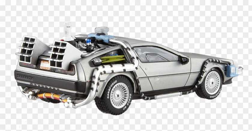 Car Marty McFly DeLorean DMC-12 Time Machine Back To The Future PNG