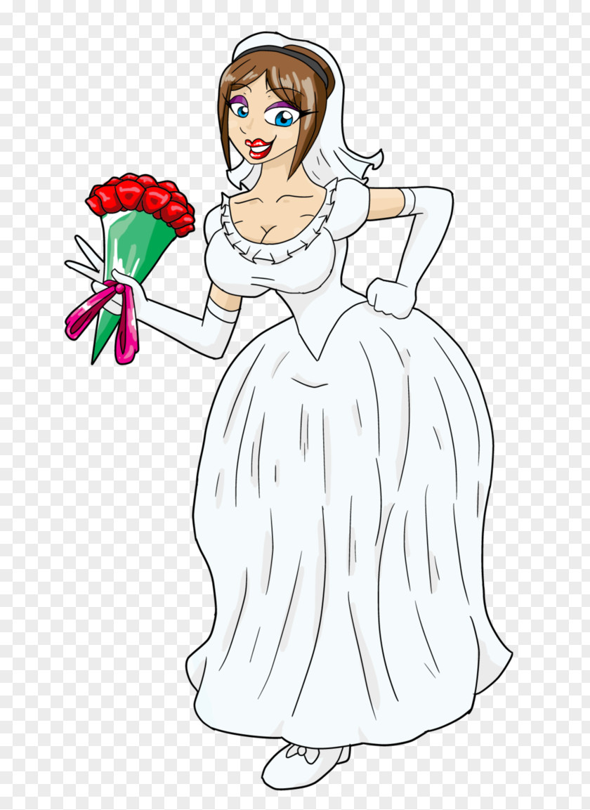 Cartoon Bride Wedding Invitation Marriage Clip Art PNG