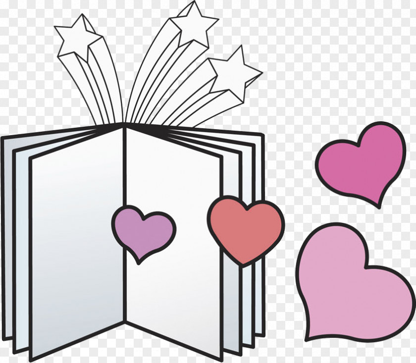 Love Book Clip Art PNG