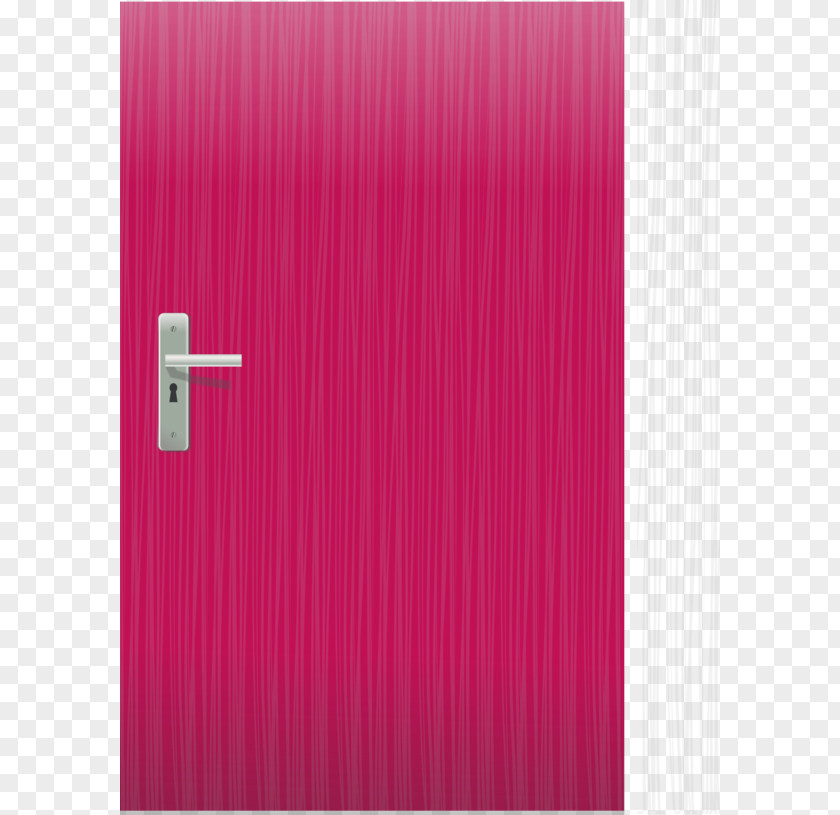 Pink Rectangle Cliparts Door Free Clip Art PNG