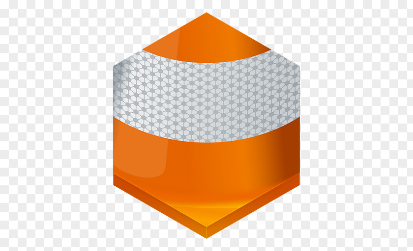 VLC 2 Angle Orange Pattern PNG