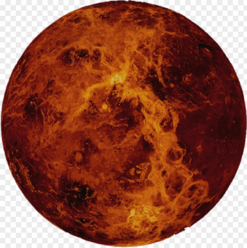 Creative Golden Fireball Earth Venus Planet Solar System Neptune PNG