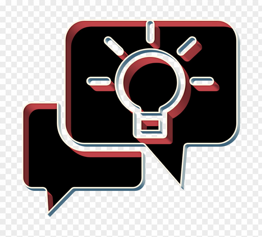 Idea Icon Talk Creative PNG