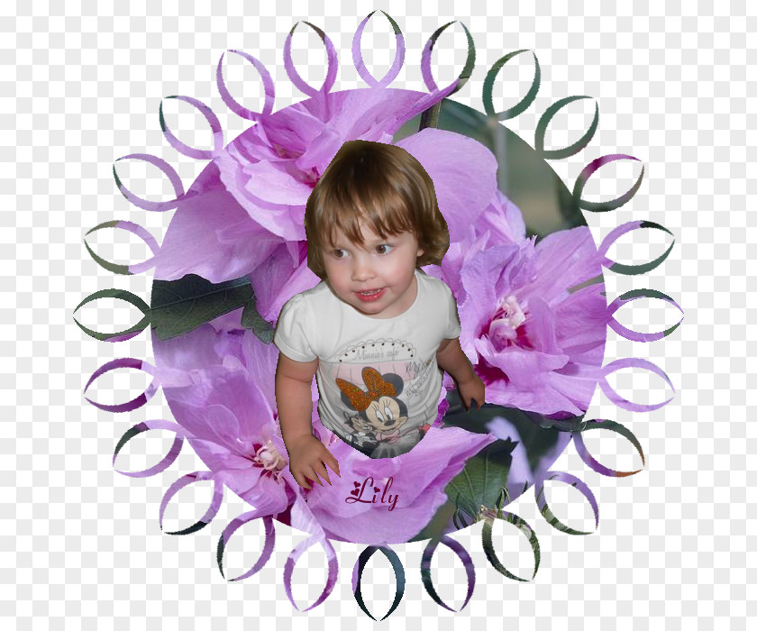Lily Allen Common Hibiscus Shrub Pink M Toddler Chiffon PNG