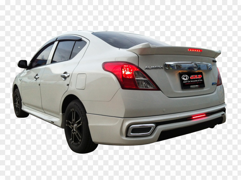 Nissan Almera Bumper Compact Car PNG