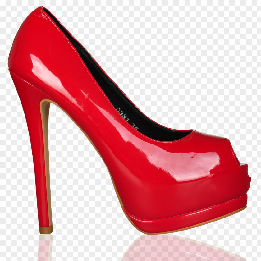 Red High Heels Heel Shoe PNG