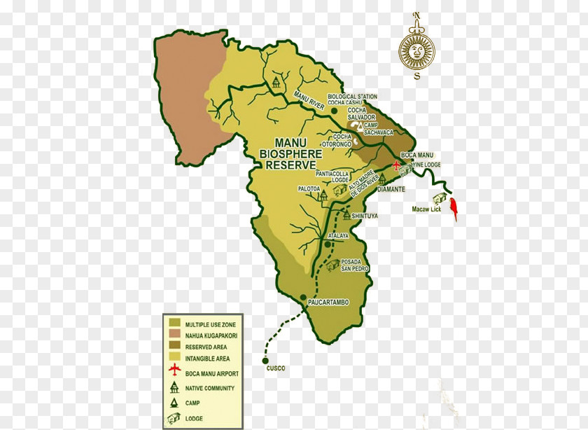 Amazon Rainforest Manú National Park Cusco Tambopata Reserve Province River PNG