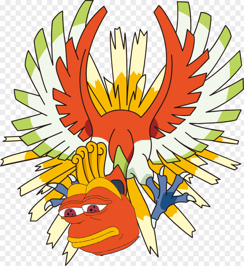 Hooh Pokémon Gold And Silver Red Blue Ranger: Guardian Signs X Y Ho-Oh PNG