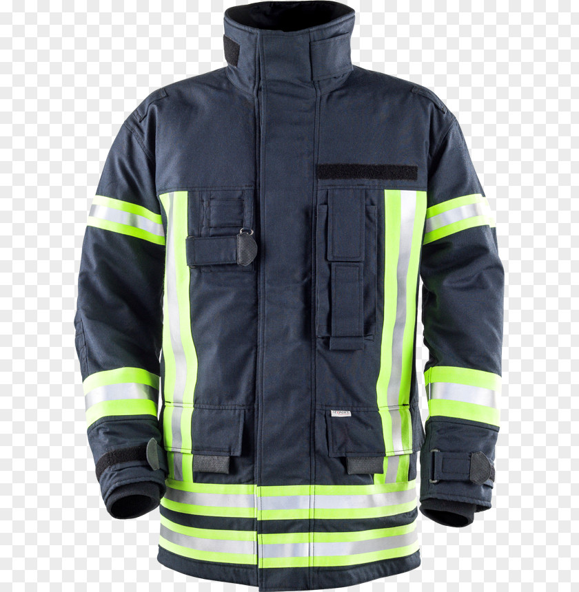 Jacket Firefighter Clothing Uniform Personal Protective Equipment PNG