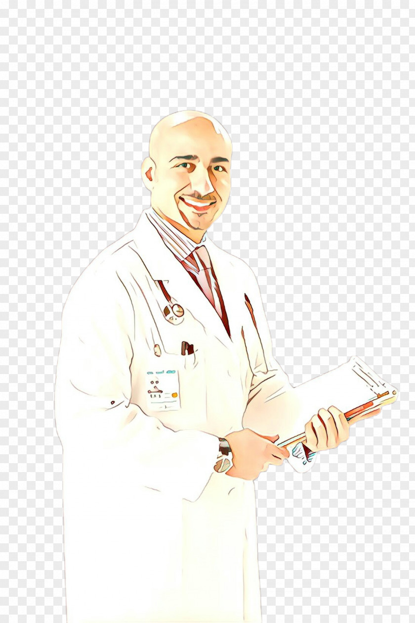 Uniform Physician Health Care Provider White Coat PNG