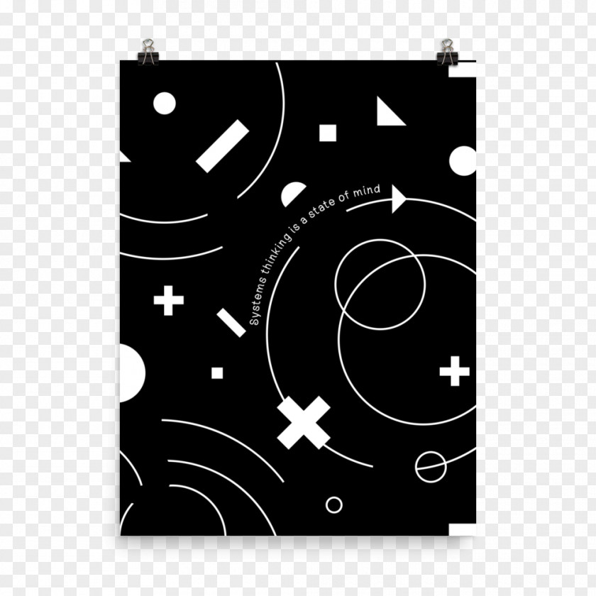 Black Poster Motivational Paper Cardboard Design PNG