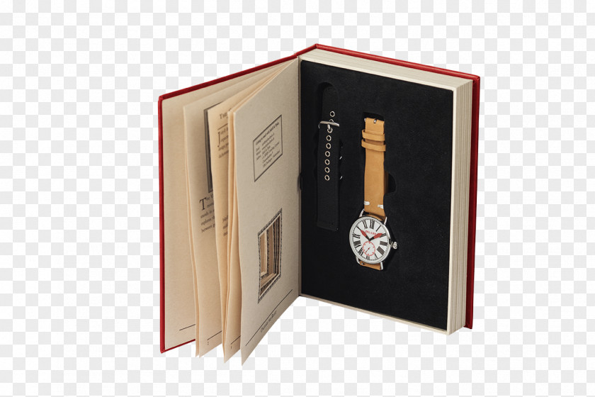 Red Packaging White Watch Laser Engraving Millimeter PNG