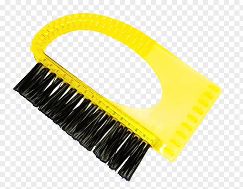 Tool Brush Yellow Household Cleaning Supply Auto Part Automotive PNG