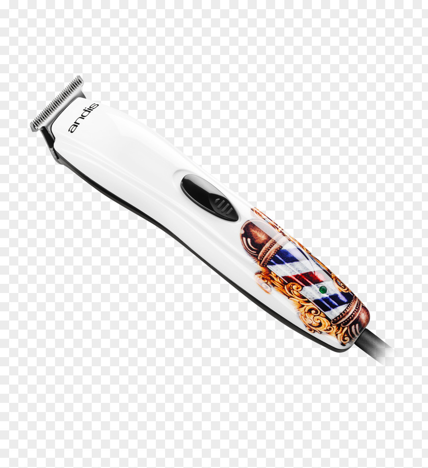 Barber Pole Hair Iron Andis Barber's Blade PNG