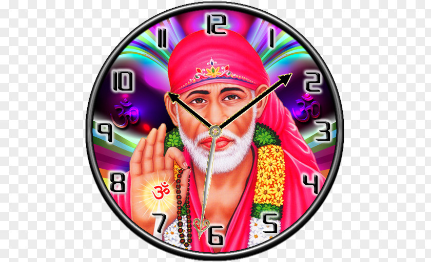 Clock Sai Baba Of Shirdi Temple Aptoide Desktop Wallpaper PNG