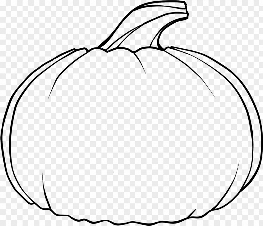 Fruit Blackandwhite Halloween Pumpkin Art PNG