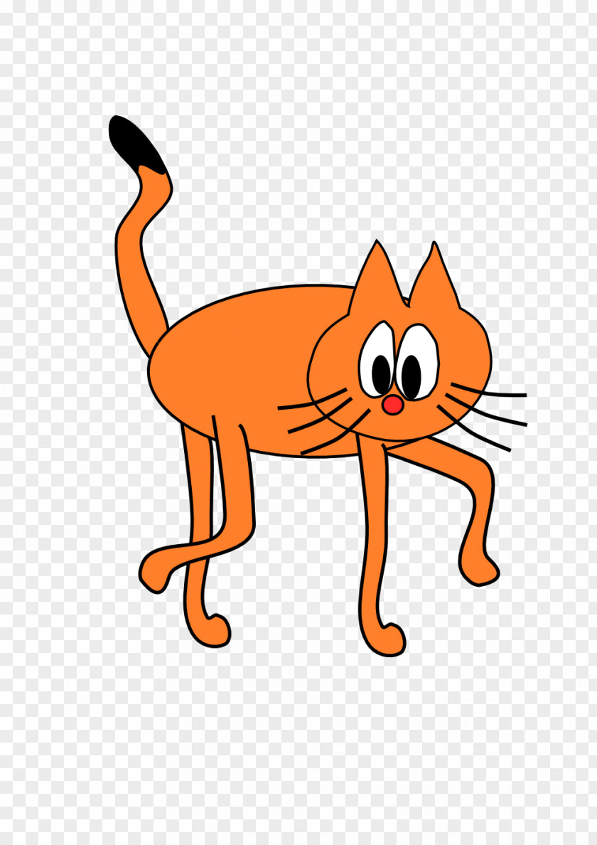 Geomentry Tabby Cat Kitten Clip Art PNG