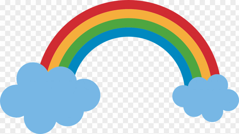 Rainbow Light Cloud Sky PNG