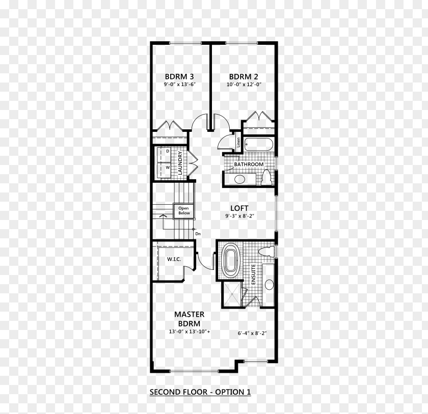 Cardinal Creek VillageHouse Floor Plan House Bedroom Tamarack Homes PNG