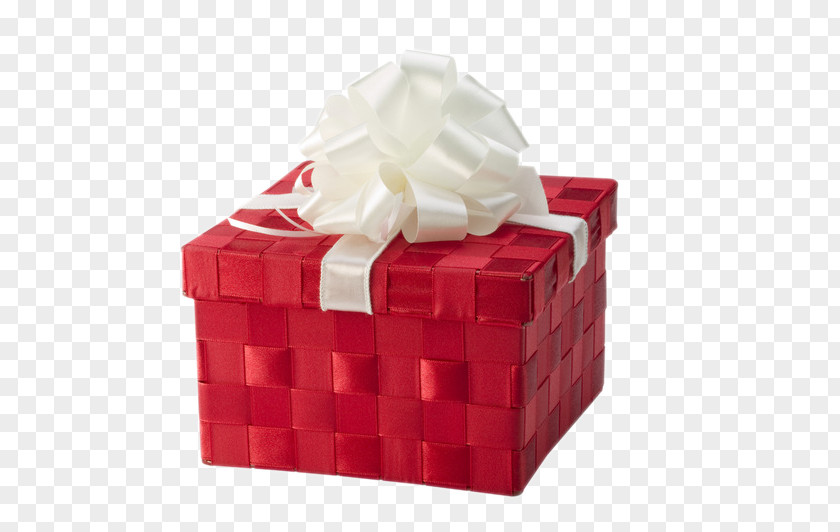 Christmas Red Gift Box PNG